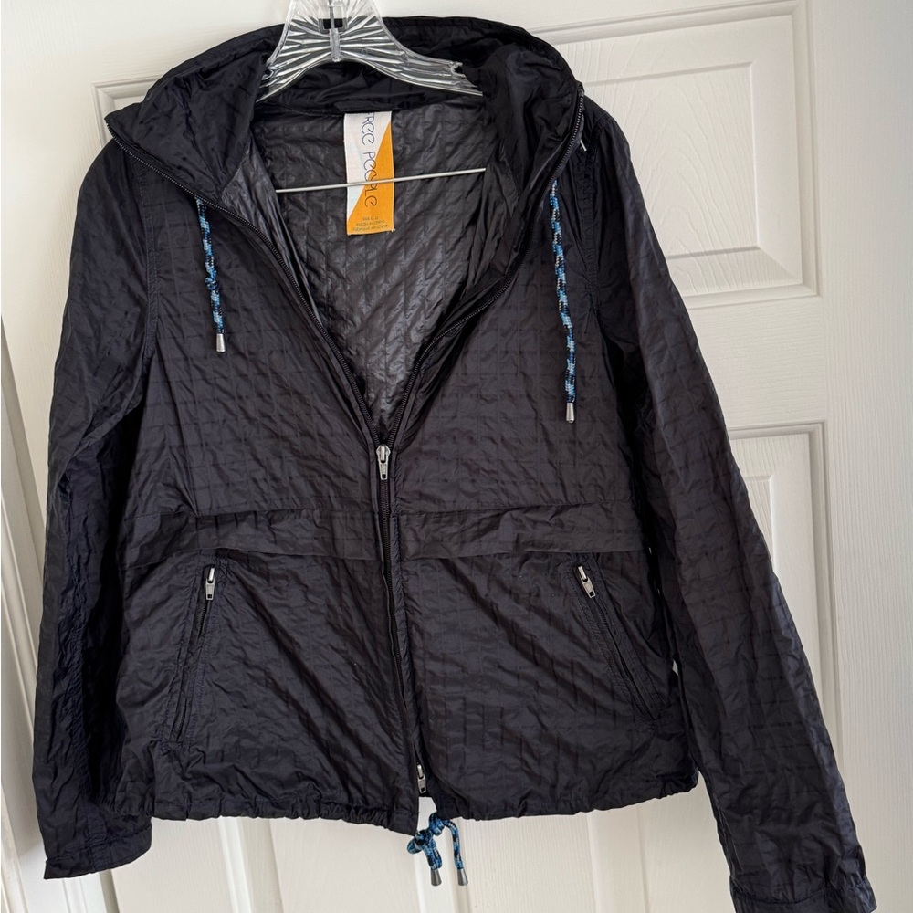 Free People Black Utility Jacket Women’s